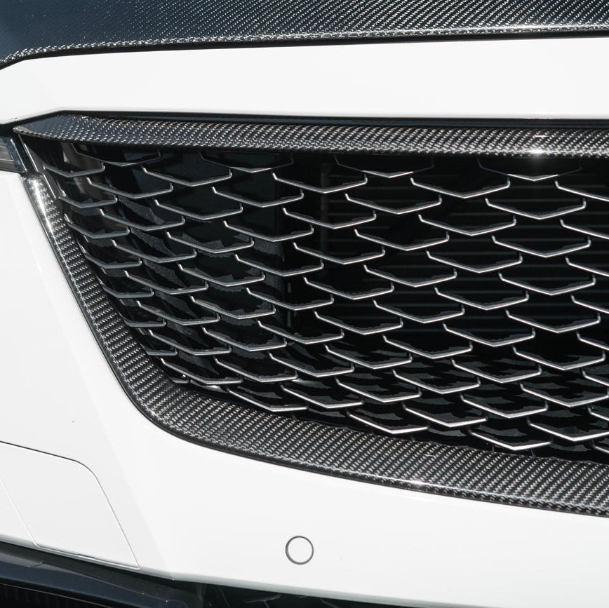 Cadillac CT5-V Blackwing Dry Carbon Fiber Front Upper & Lower Grille Trim 2022-2024