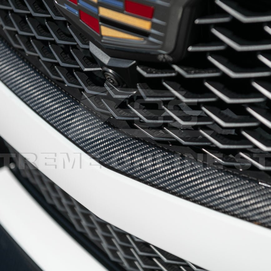 Cadillac CT5-V Blackwing Dry Carbon Fiber Front Upper & Lower Grille Trim 2022-2024