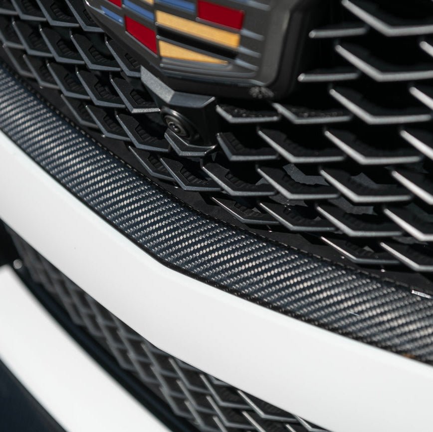 Cadillac CT5-V Blackwing Dry Carbon Fiber Front Upper & Lower Grille Trim 2022-2024