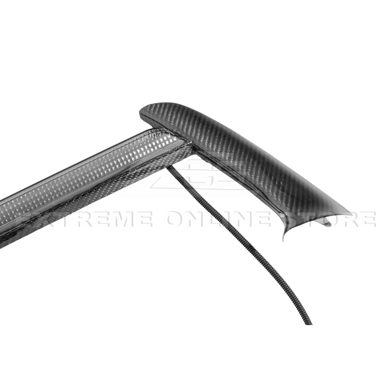 Chevrolet Corvette C8 Sequential LED DRL Light Bar Bezel Insert Carbon Flash Metallic 2020-Up
