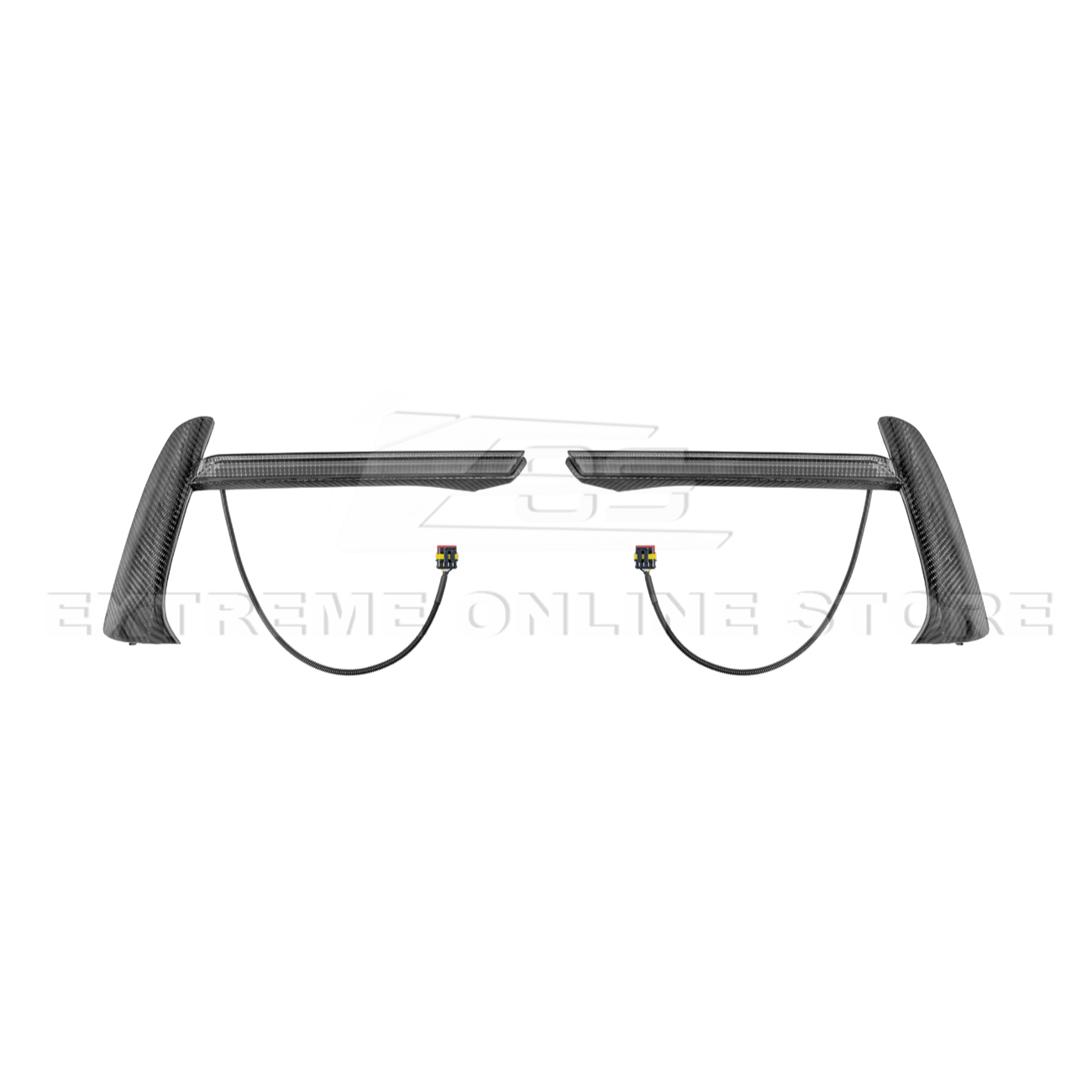 Chevrolet Corvette C8 Sequential LED DRL Light Bar Bezel Insert Carbon Flash Metallic 2020-Up