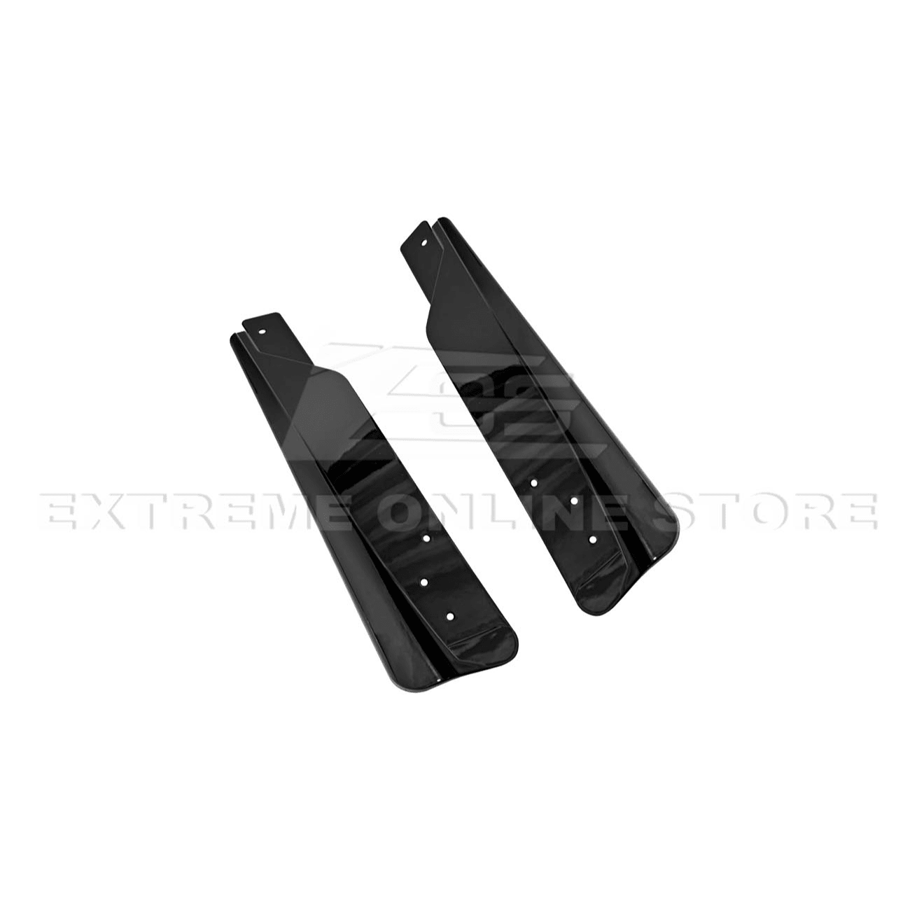 Ford Mustang S650 EOS Dry Carbon Fiber Mud Flap Splash Guard Set 2024-Up