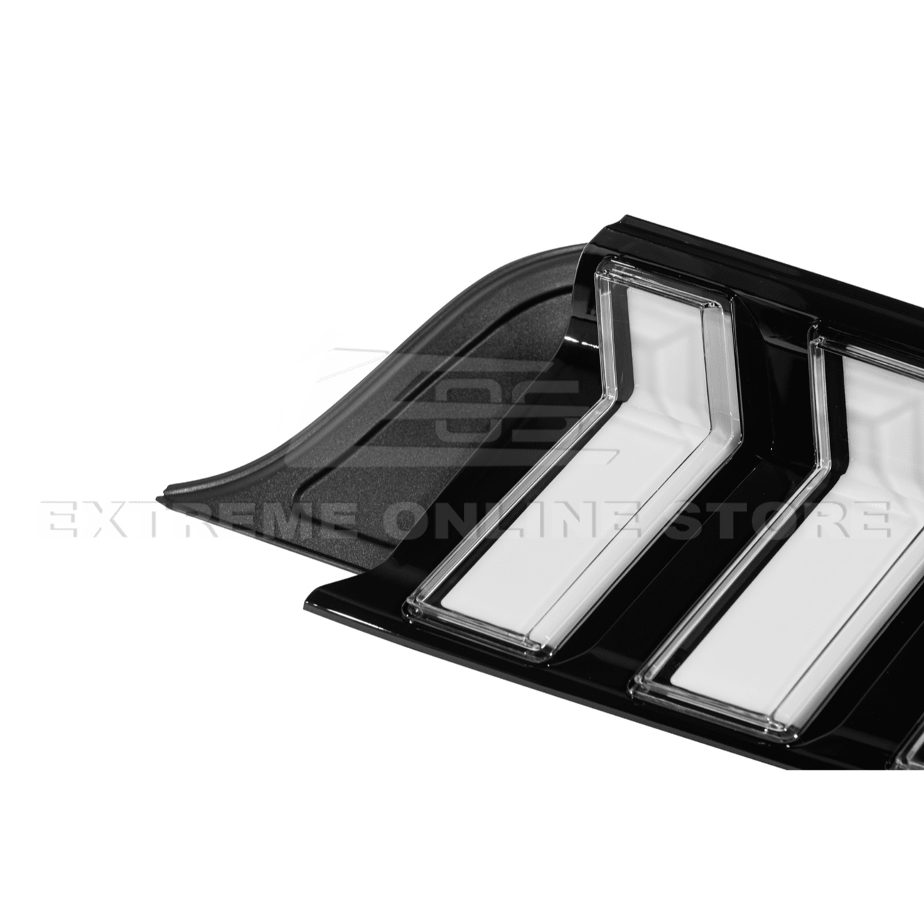 Mustang S550 EURO RGB Sequential LED XB Clear Rear Taillights 2015-2023