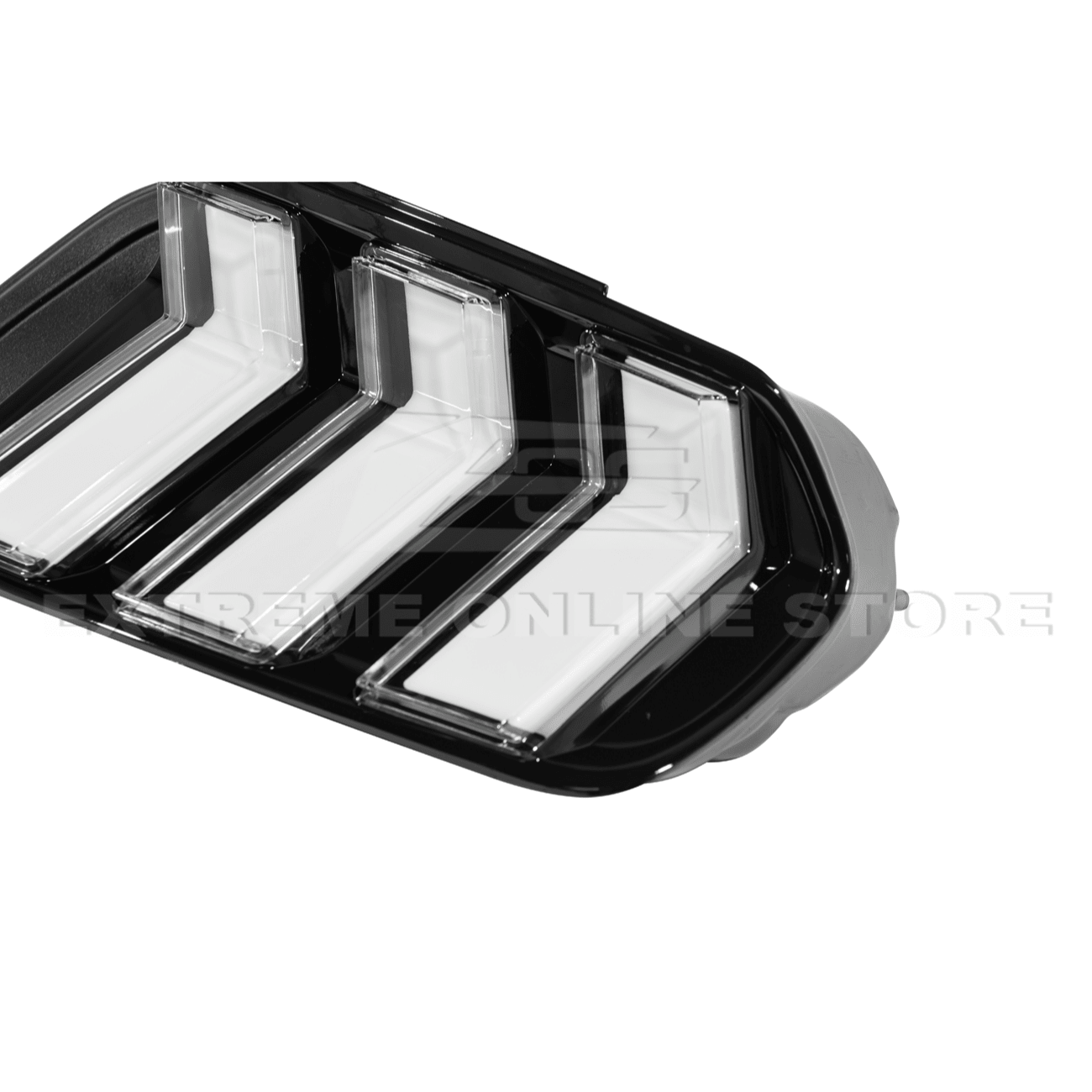 Mustang S550 EURO RGB Sequential LED XB Clear Rear Taillights 2015-2023