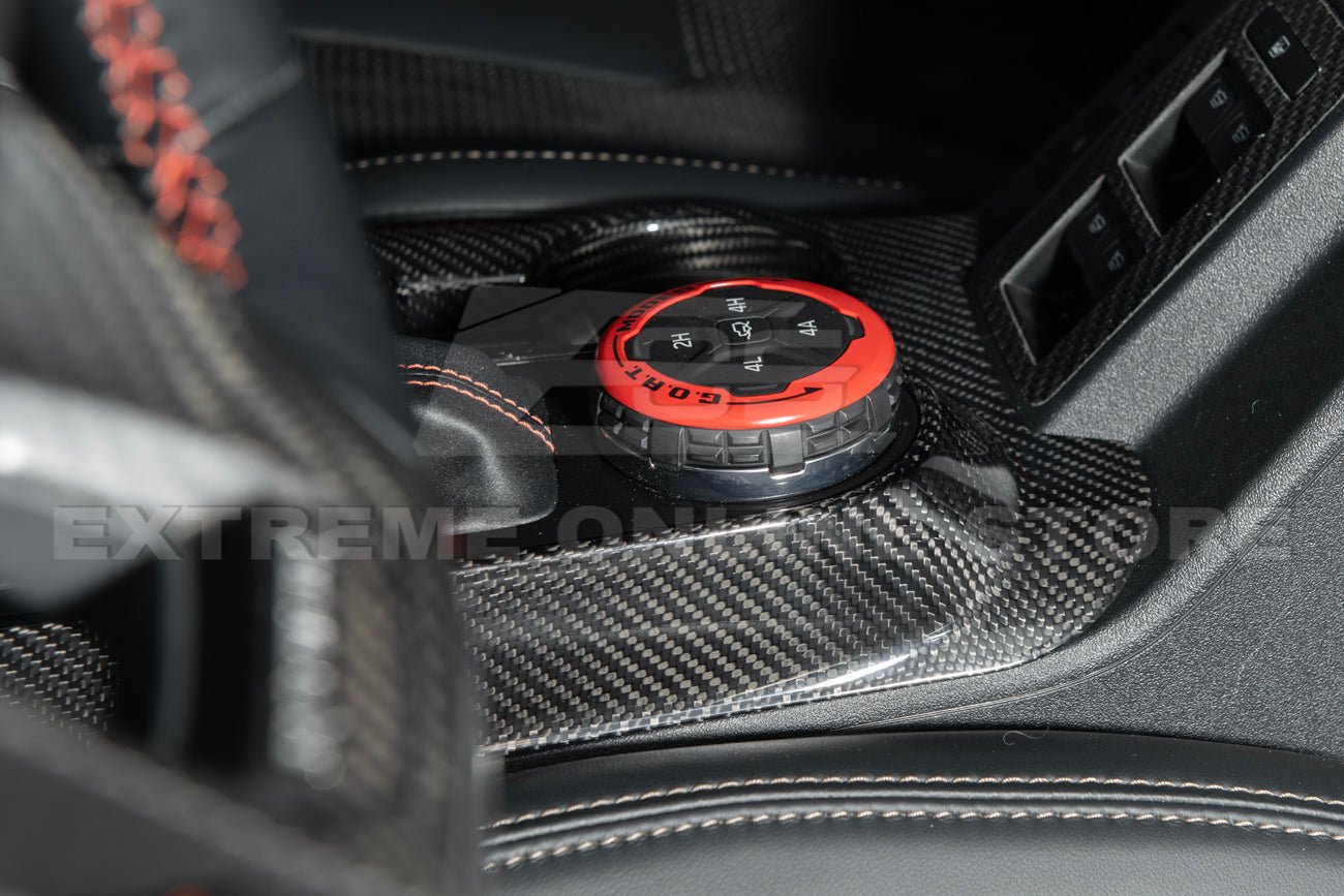 Ford Bronco Factory Style Carbon Fiber Center Gear Shift Panel Trim Cover 2021-Up