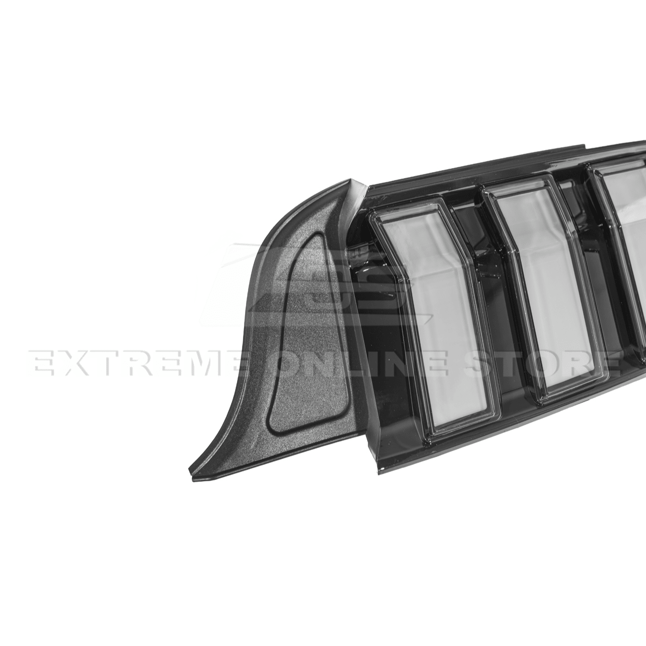 Mustang S550 EURO RGB Sequential LED XB Clear Rear Taillights 2015-2023