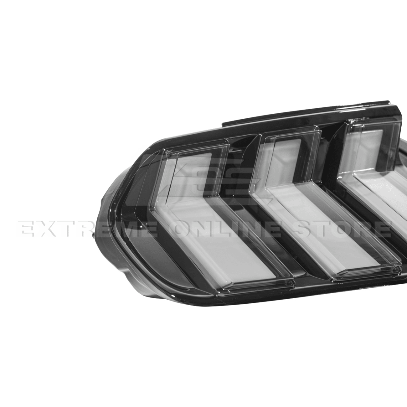 Mustang S550 EURO RGB Sequential LED XB Clear Rear Taillights 2015-2023