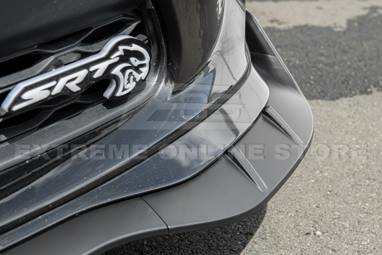 Dodge Durango SRT Hellcat Matte Black Front Splitter 2021-Up