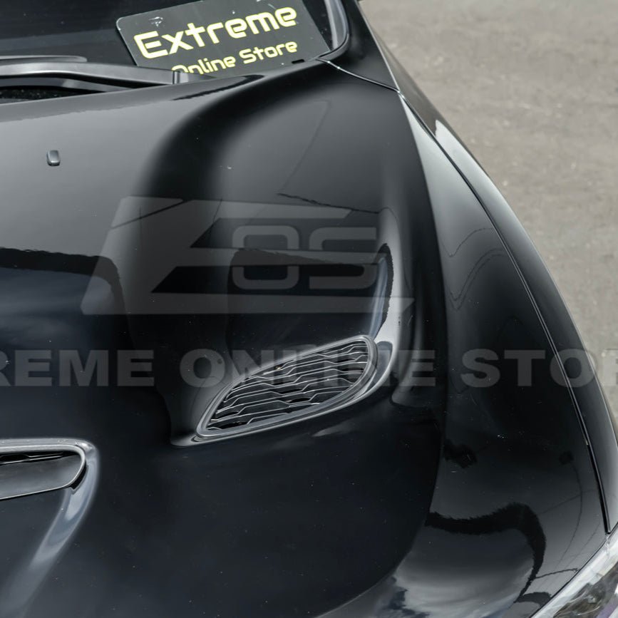 Dodge Durango WD SRT Hellcat Style Primed Black Front Air Vented Hood 2011-Up