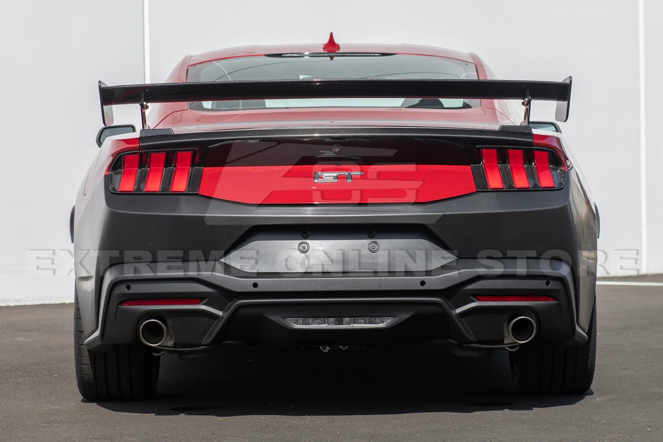 Ford Mustang S650 Style Primed Black Rear Bumper Cover 2024-Up