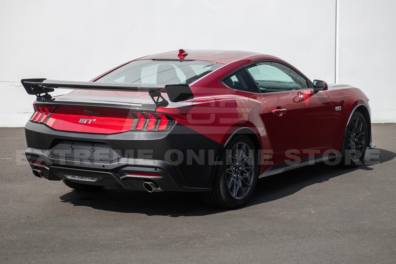 Ford Mustang S650 Style Primed Black Rear Bumper Cover 2024-Up