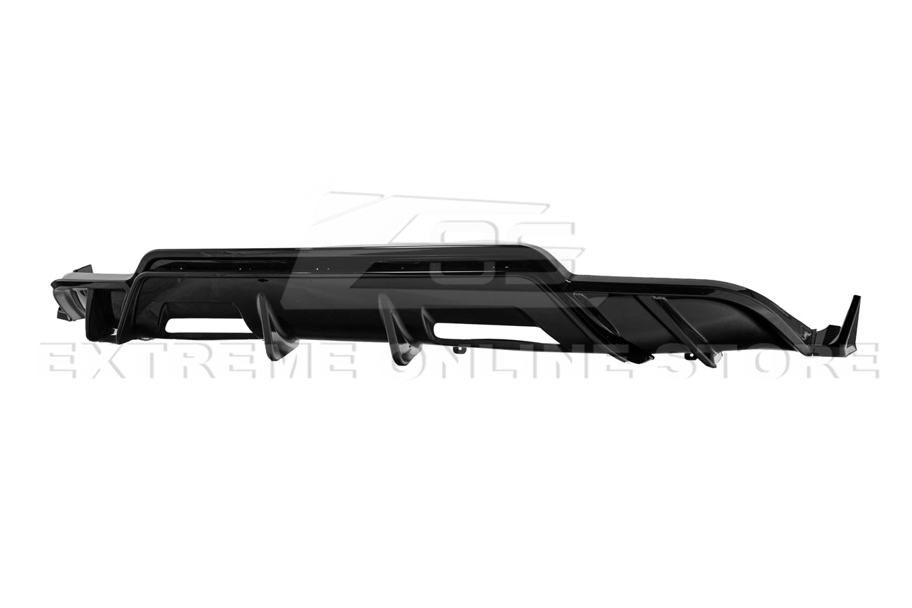 Tesla Model 3 Performance Style Gloss Black Rear Bumper Diffuser 2017-2023