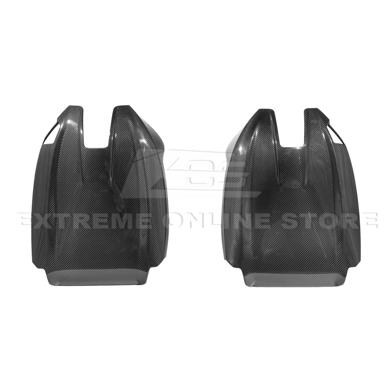 BMW G87 G82 M2 M4 Dry Carbon Fiber Full Seat Back Cover Pair 2021-Up