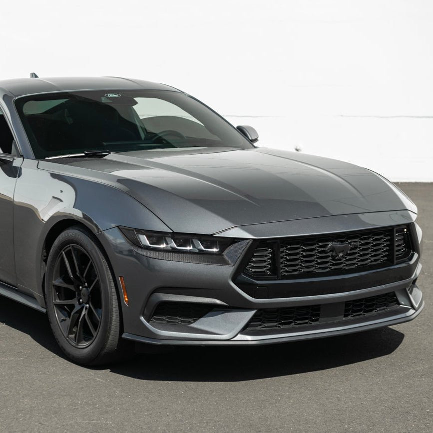 Ford Mustang S650 Dark Horse Style Gloss Black Front Upper Grille Insert 2024-Up