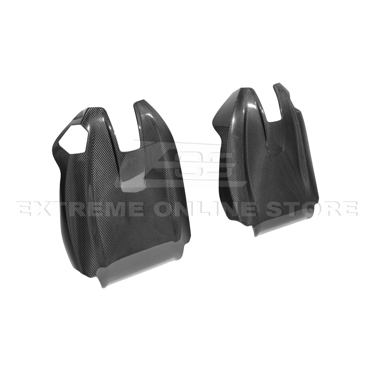 BMW G87 G82 S58 Dry Carbon Fiber Seat Back Cover Pair 2021-2026