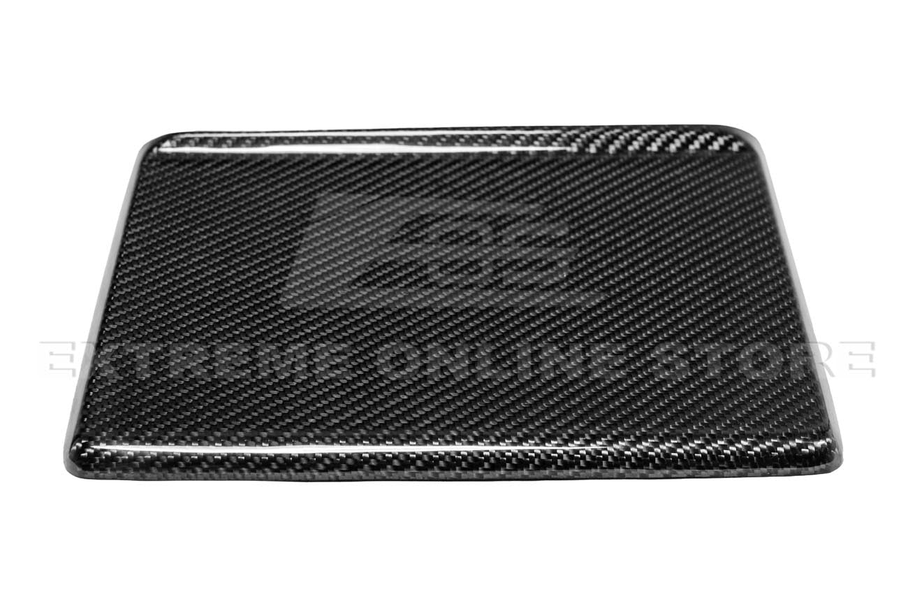 Ford Mustang Mach-E Factory Style Dry Carbon Fiber Navigation Monitor Cover 2021-Up