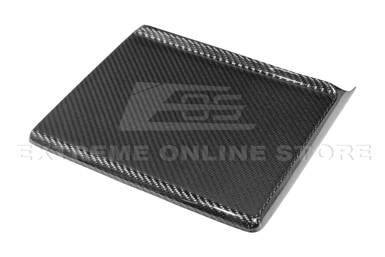 Ford Mustang Mach-E Factory Style Dry Carbon Fiber Navigation Monitor Cover 2021-Up