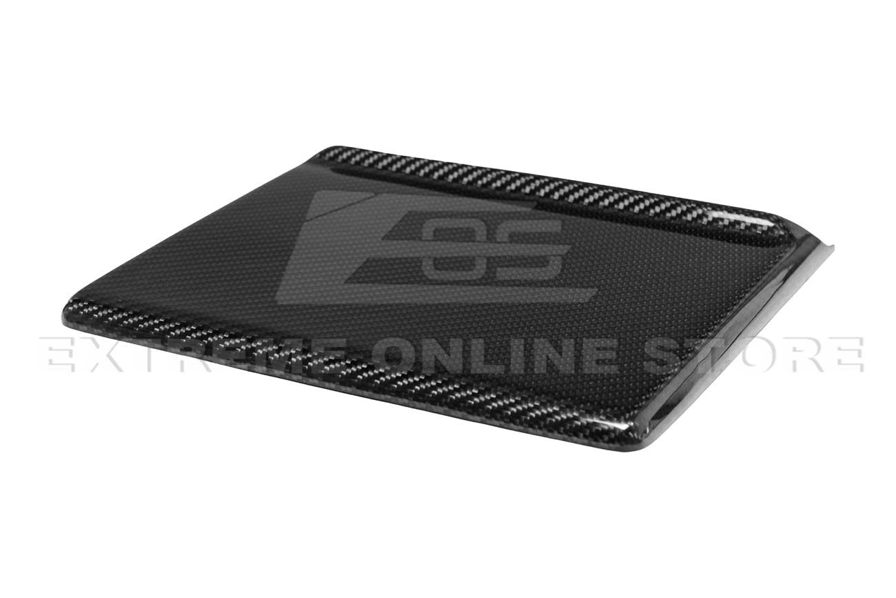 Ford Mustang Mach-E Factory Style Dry Carbon Fiber Navigation Monitor Cover 2021-Up