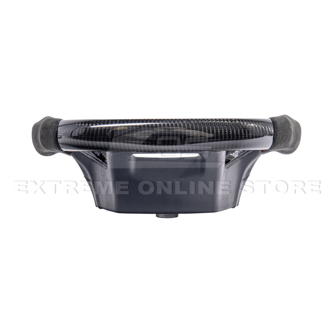 Ford F-150 Carbon Fiber Steering Wheel Alcantara Red Stripe 2021-Up
