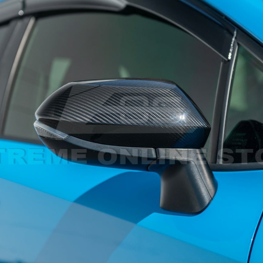 Toyota Corolla E210 JDM Style Dry Carbon Fiber Mirror Cover Cap Pair 2019-Up