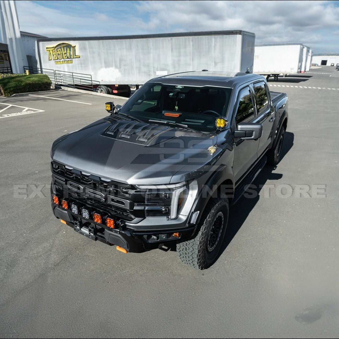 Ford F-150 Raptor Gen 3 Carbon Fiber Hood Cover 2021-Up