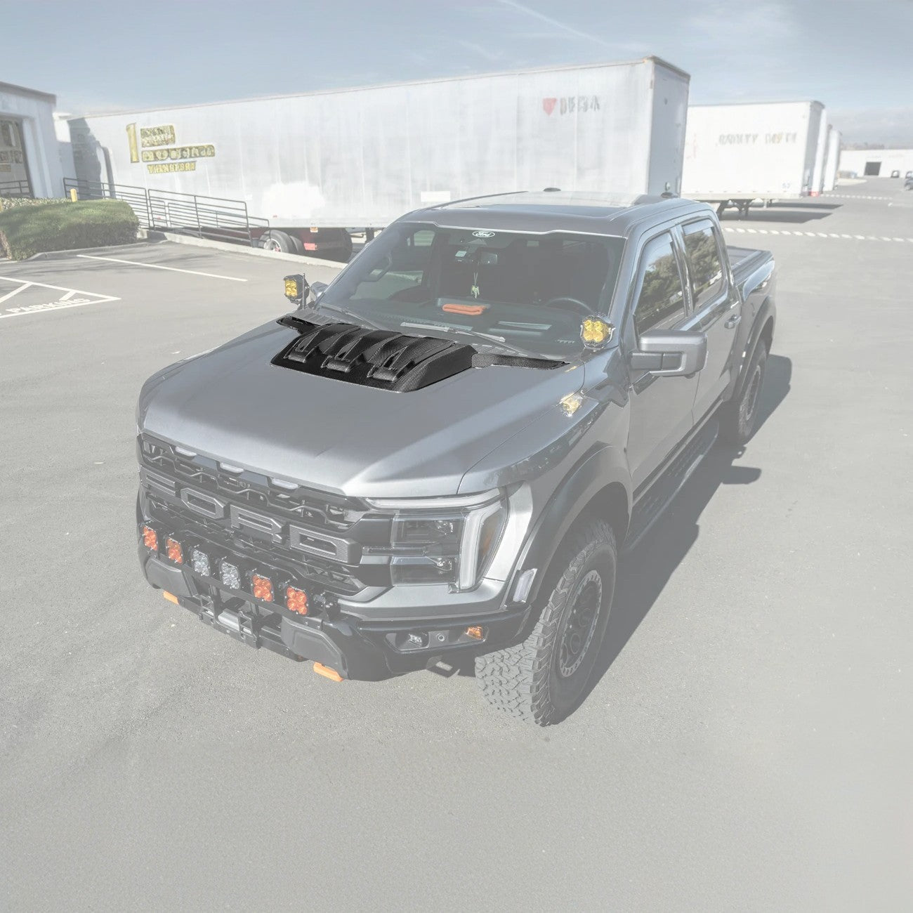 Ford F-150 Raptor Gen 3 Carbon Fiber Hood Cover 2021-Up