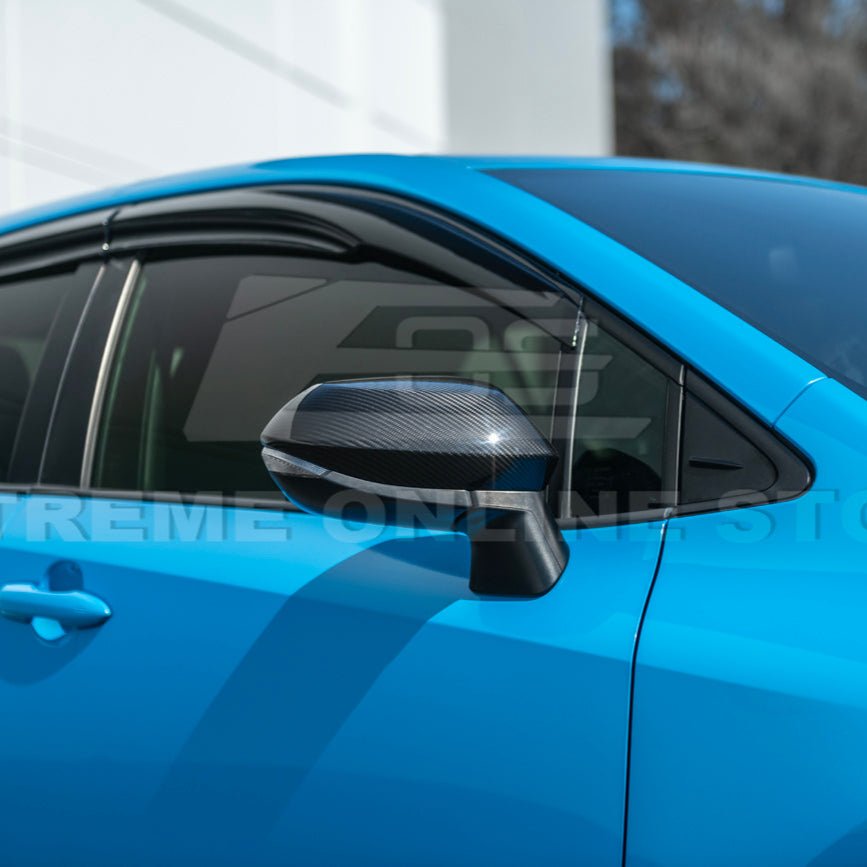 Toyota Corolla E210 JDM Style Dry Carbon Fiber Mirror Cover Cap Pair 2019-Up