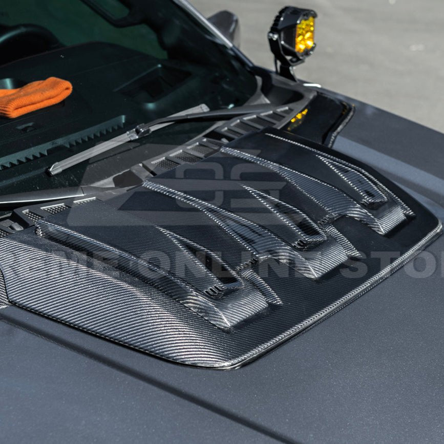 Ford F-150 Raptor Gen 3 Carbon Fiber Hood Cover 2021-Up