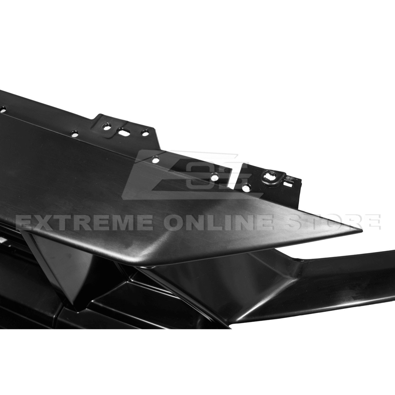 Ford Mustang S650 Dark Horse Style Primed Black Front Bumper Conversion Kit 2024-Up