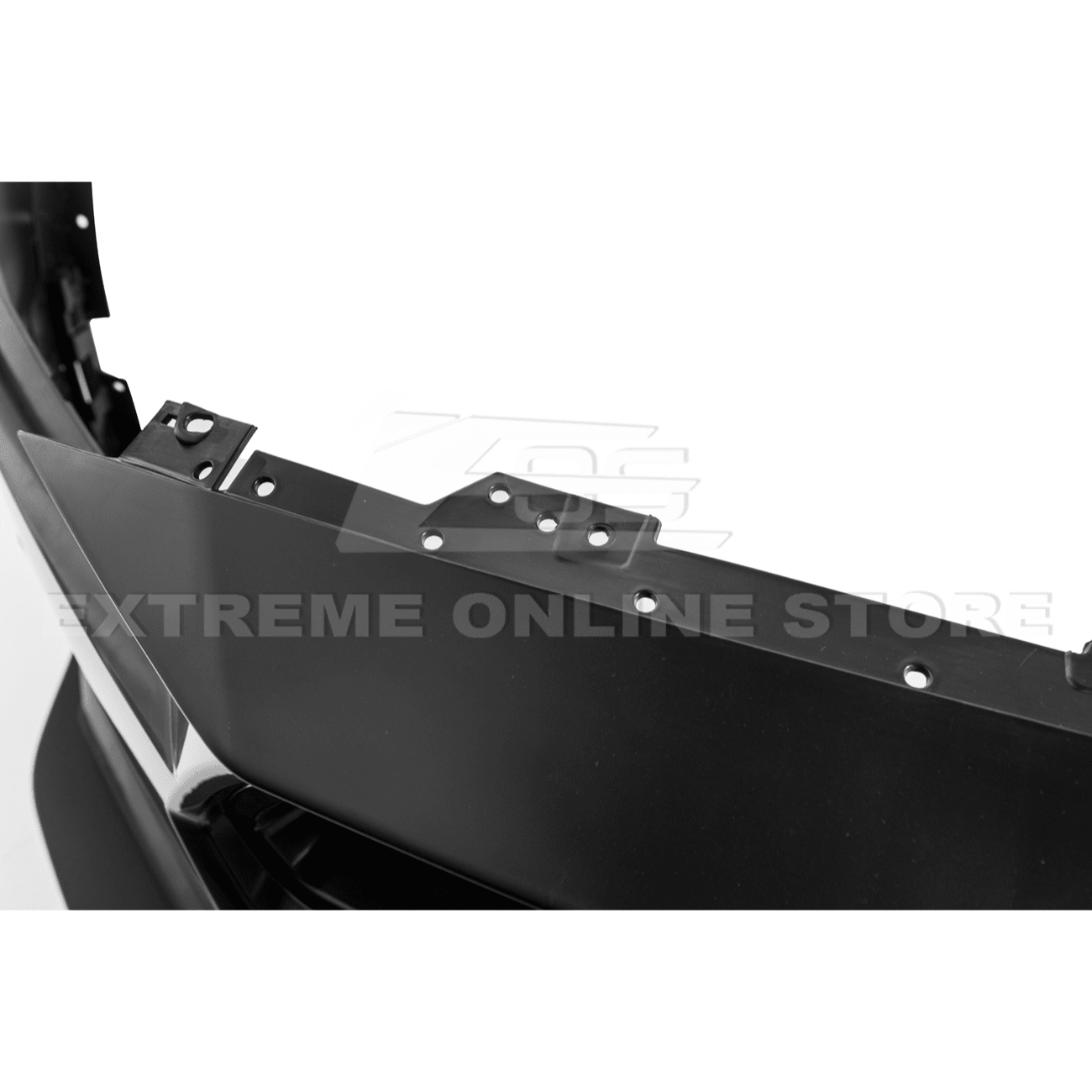 Ford Mustang S650 Dark Horse Style Primed Black Front Bumper Conversion Kit 2024-Up