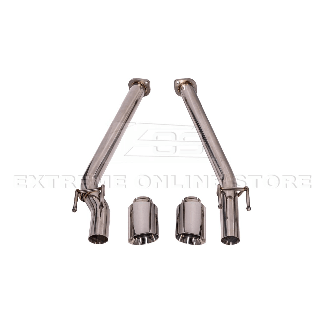 Pontiac GTO Muffler Delete Axle Back Dual Black Tip Exhaust 2005-2006