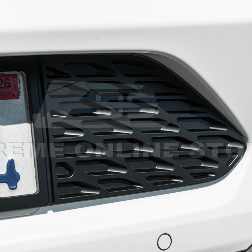 Ford Mustang S550 Matte Black Rear License Plate Frame Trim Cover 2015-2023