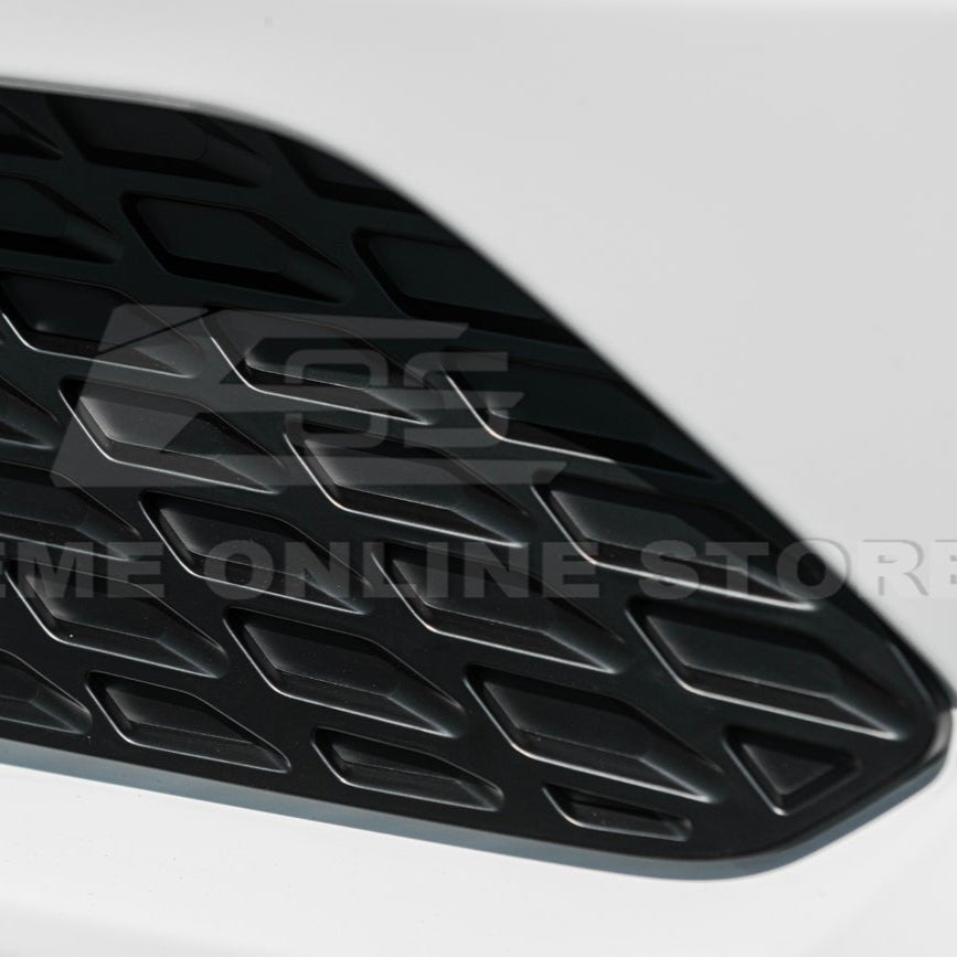 Ford Mustang S550 Matte Black Rear License Plate Frame Trim Cover 2015-2023