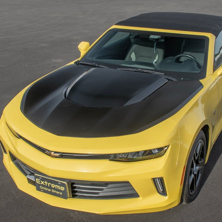 Chevrolet Camaro 6th Gen ZL1 Style Carbon Fiber Front Hood Cover 2016-Up