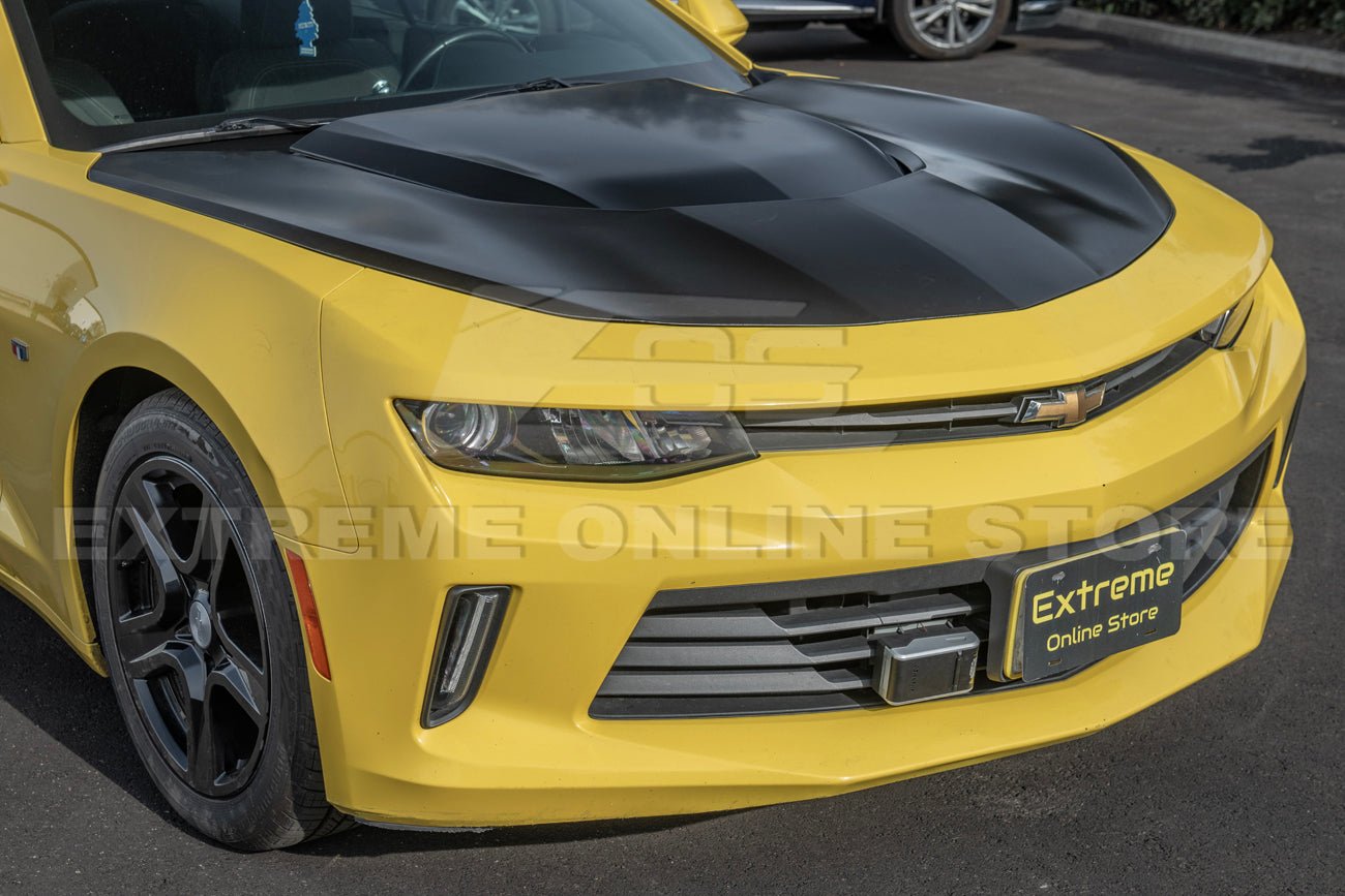Chevrolet Camaro 6th Gen ZL1 Style Carbon Fiber Front Hood Cover 2016-Up