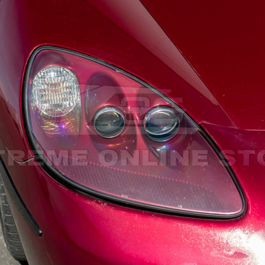 Chevrolet Corvette C6 OEM Style Clear Lens Painted Housing HID Headlights 2005-2013