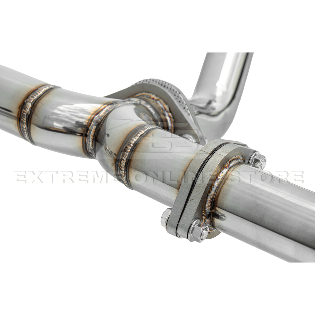 Toyota GR86 Subaru BRZ BOSO Style Anodized Silver Dual Chrome Tip Cat Back Exhaust System 2022-Present