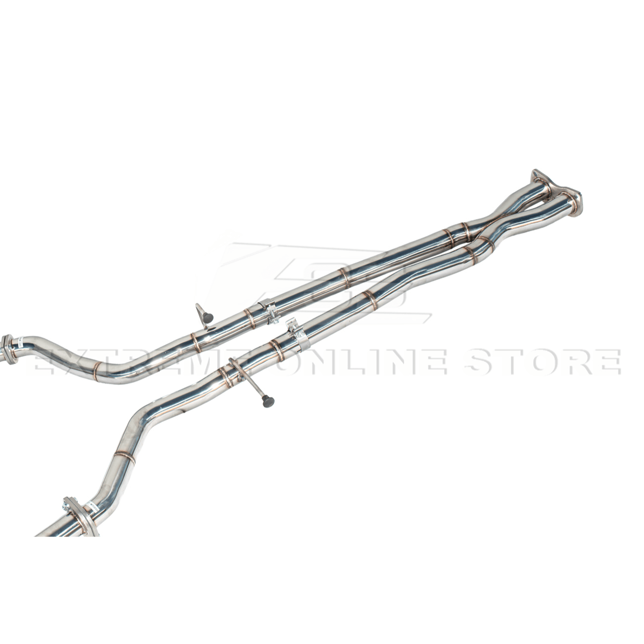 Pontiac GTO T-304 Stainless Steel Straight-Through Cat-Back Exhaust System 4 Inch Tips 2005-2006