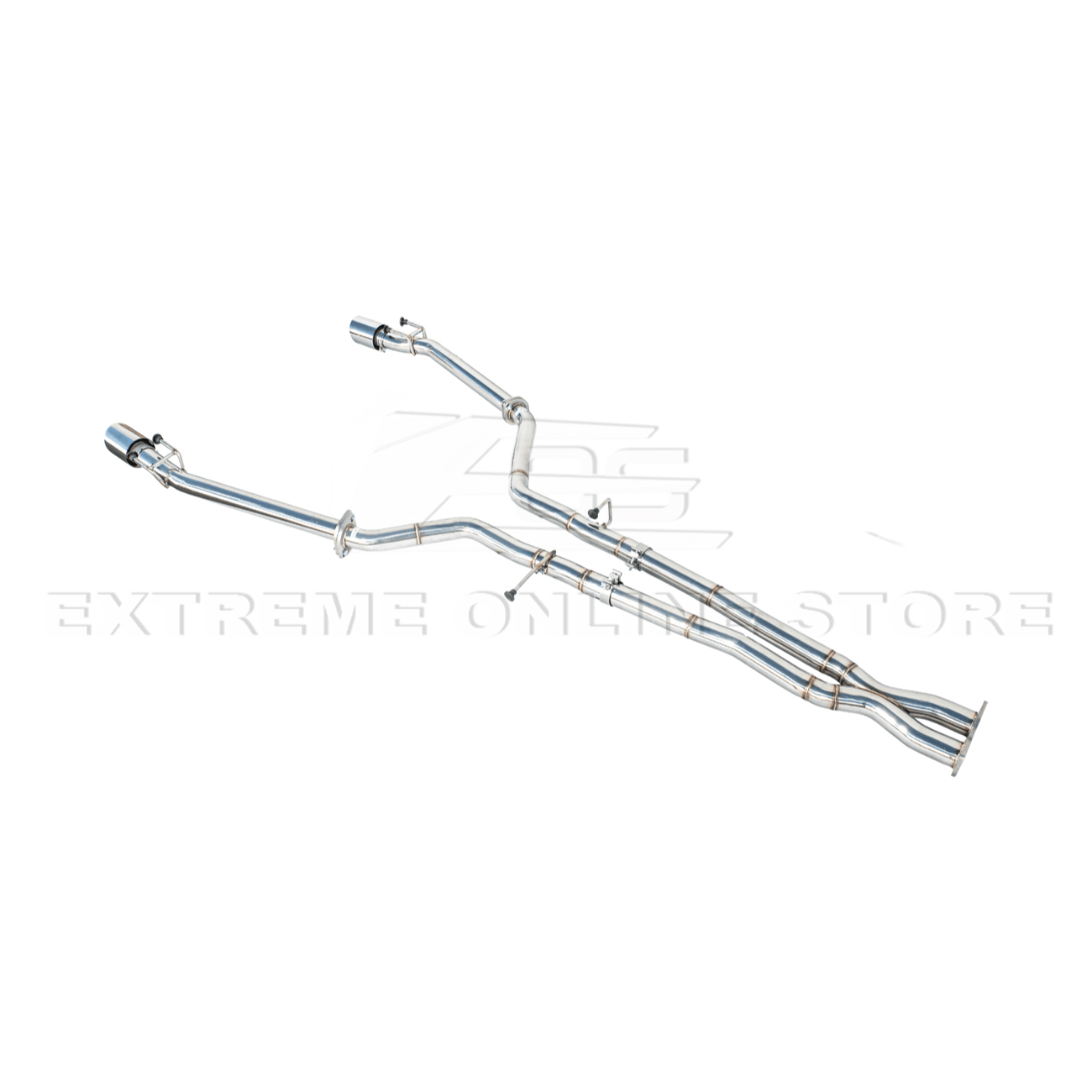 Pontiac GTO T-304 Stainless Steel Straight-Through Cat-Back Exhaust System 4 Inch Tips 2005-2006