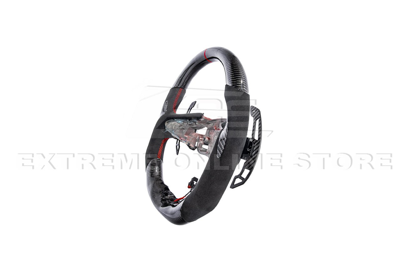 Cadillac CT4 CT5 V Carbon Fiber Magnetic Paddle Shifters 2020-Up
