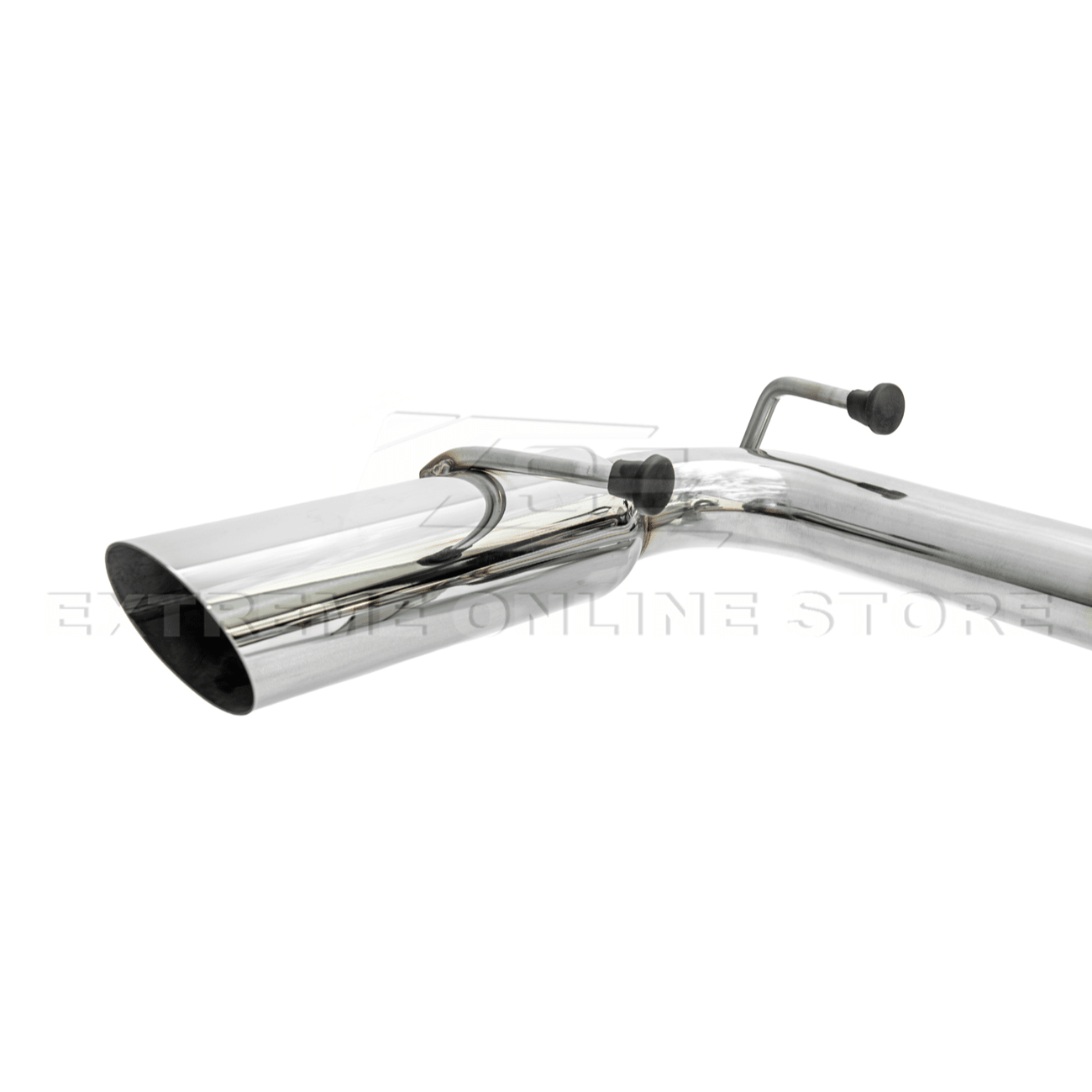 Toyota GR86 Subaru BRZ BOSO Style Anodized Silver Dual Chrome Tip Cat Back Exhaust System 2022-Present