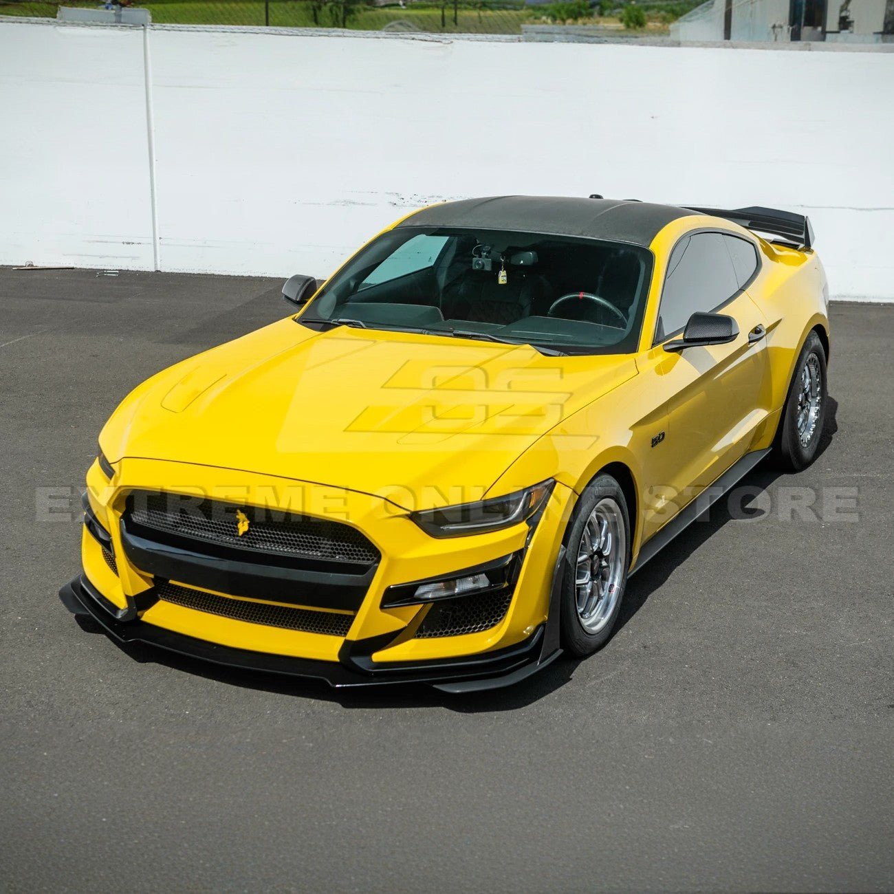 Ford Mustang S550 Factory Style Dry Carbon Fiber Outer Door Handle Cover Set 2015-2023
