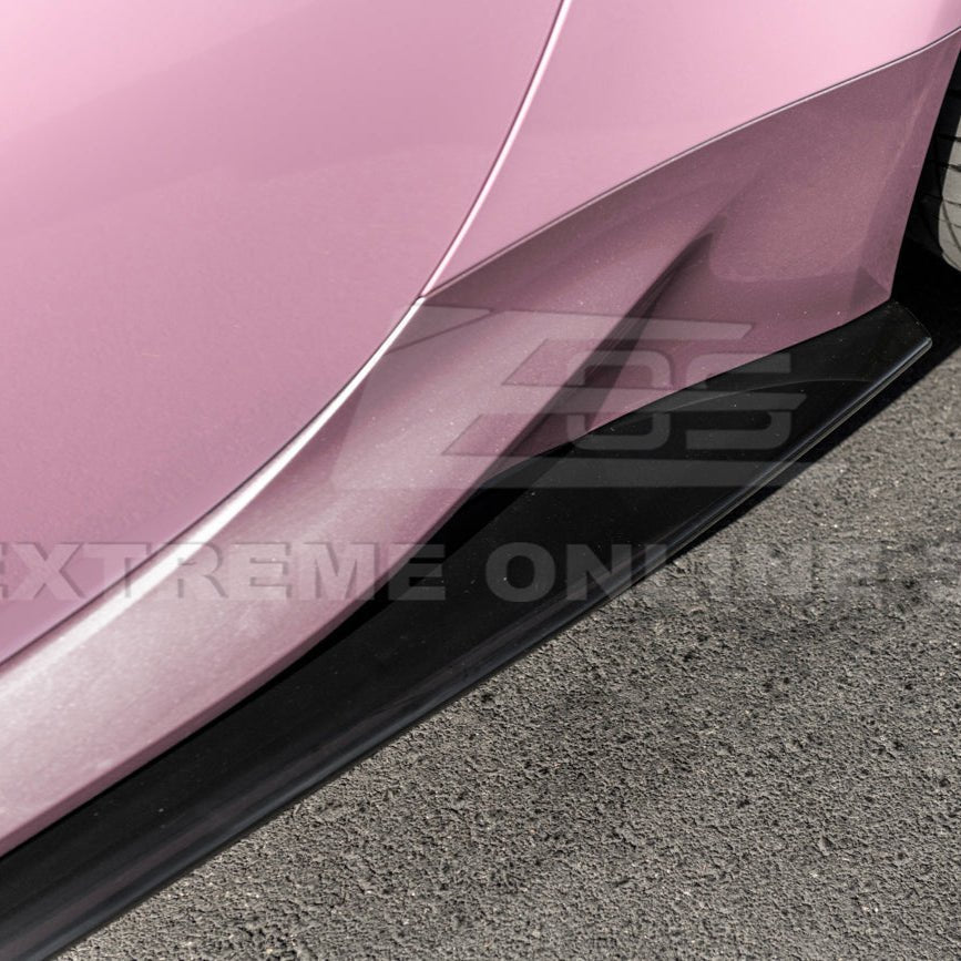 Toyota GR86 AS Style Matte Black Front Splitter and Side Skirt Kit 2022-Up
