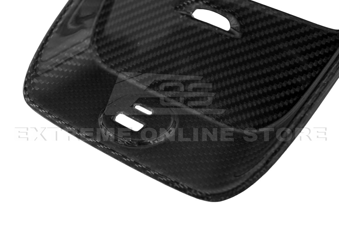 Ford Mustang Mach-E Factory Style Dry Carbon Fiber Rear AC Panel Cover 2021-Up