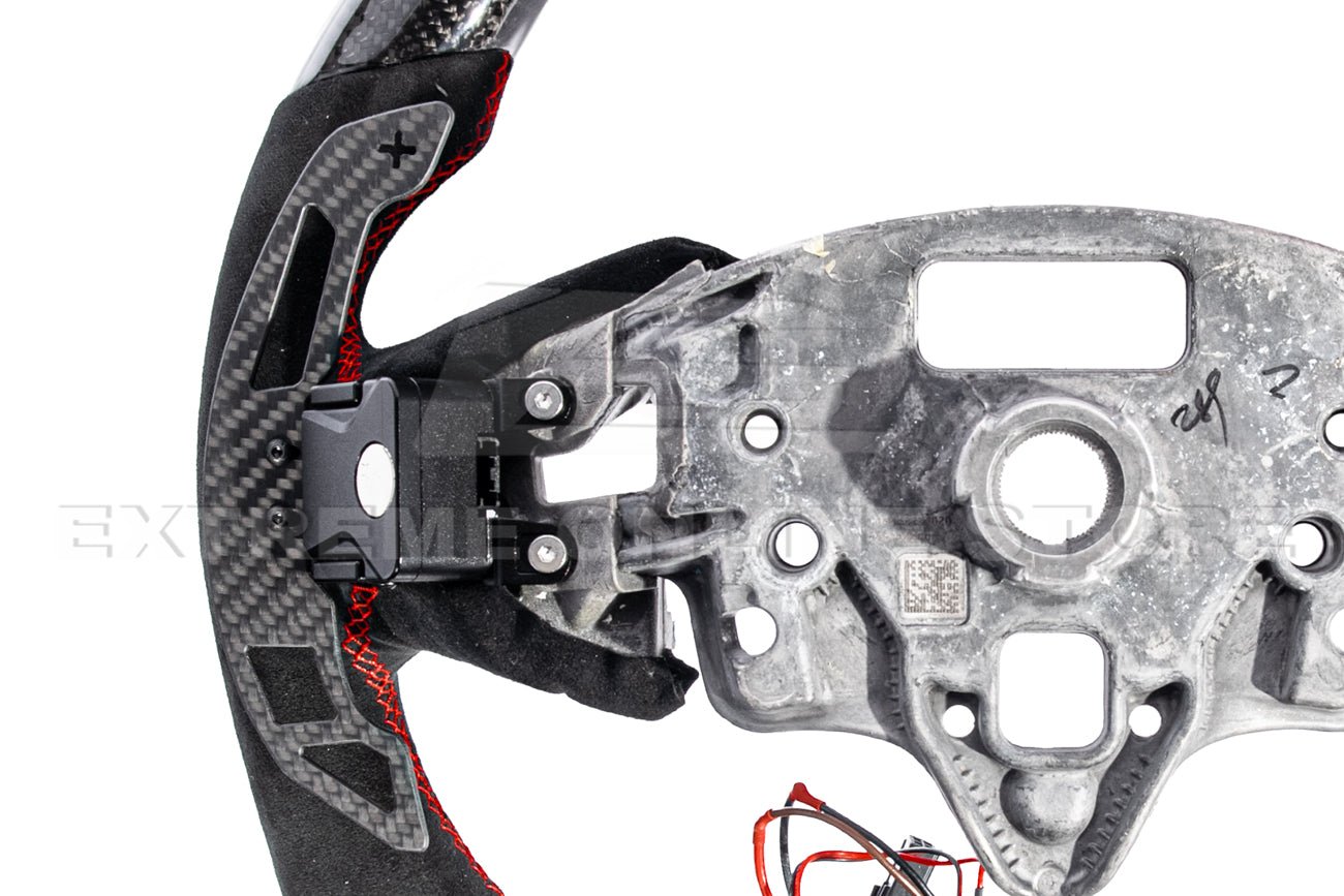 Cadillac CT4 CT5 V Carbon Fiber Magnetic Paddle Shifters 2020-Up