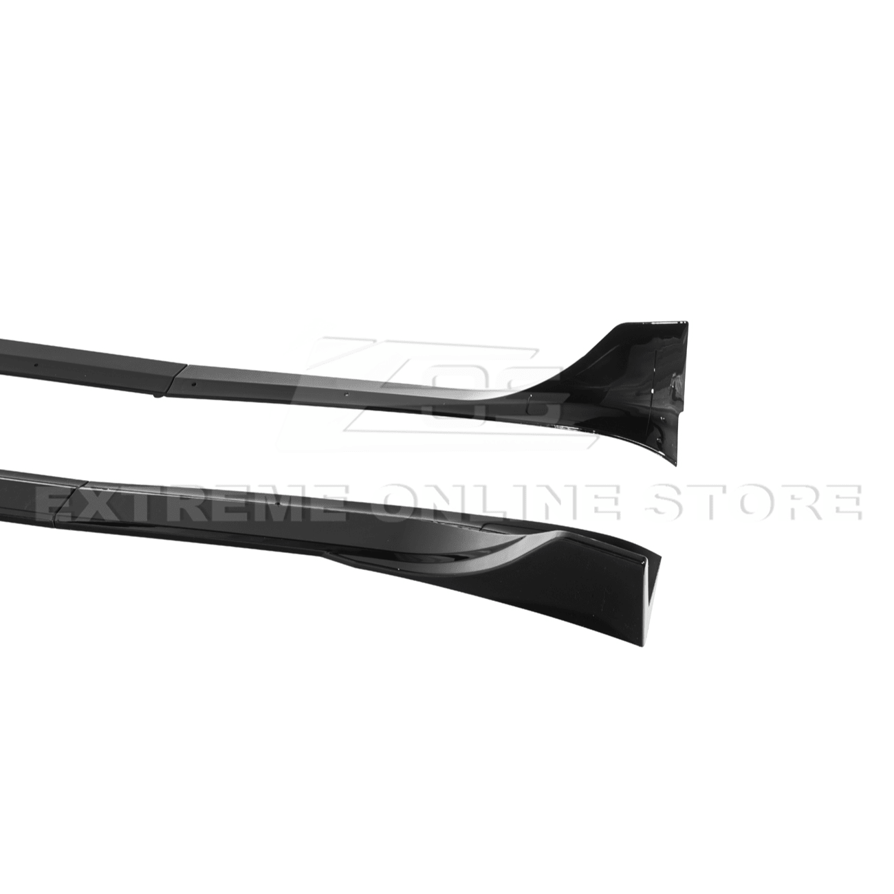 Tesla Model Y Track Style Gloss Black Front Lip Side Skirts Rear Spoiler Body Kit 2025-Up