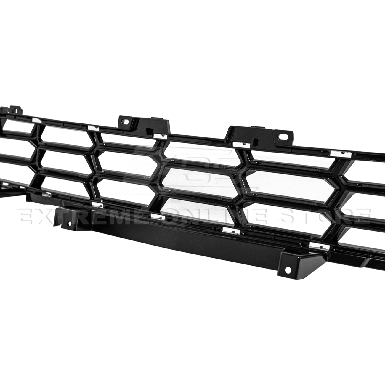 Ford Mustang S650 Dark Horse Style Gloss Black Front Grille Insert 2024-Up