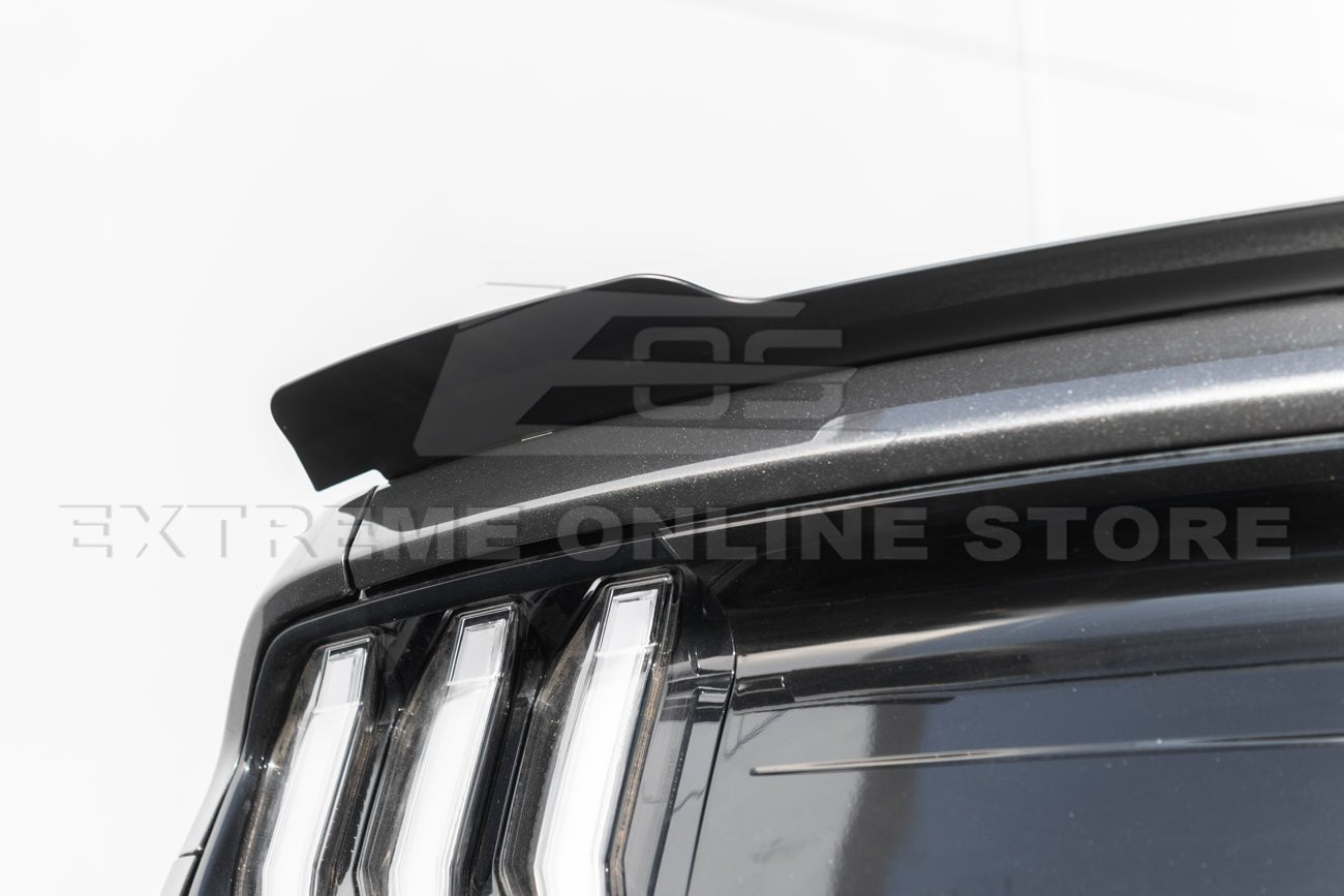 Ford Mustang S550 EOS Performance Ducktail Style Matte Black Gloss Black Rear Wing Spoiler 2015-2023