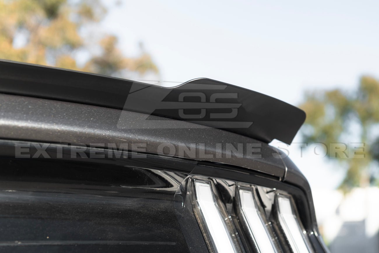 Ford Mustang S550 EOS Performance Ducktail Style Matte Black Gloss Black Rear Wing Spoiler 2015-2023