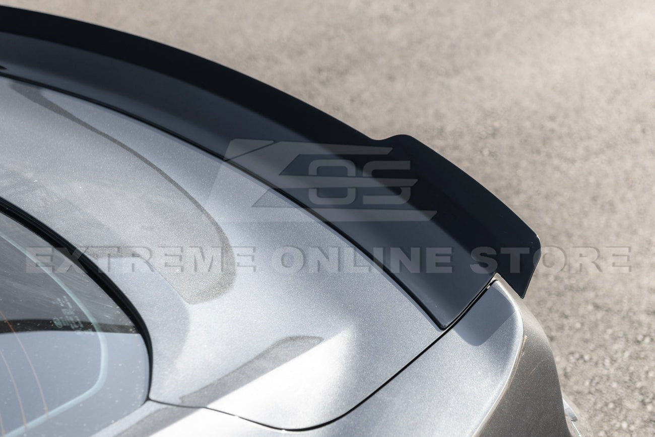 Ford Mustang S550 EOS Performance Ducktail Style Matte Black Gloss Black Rear Wing Spoiler 2015-2023
